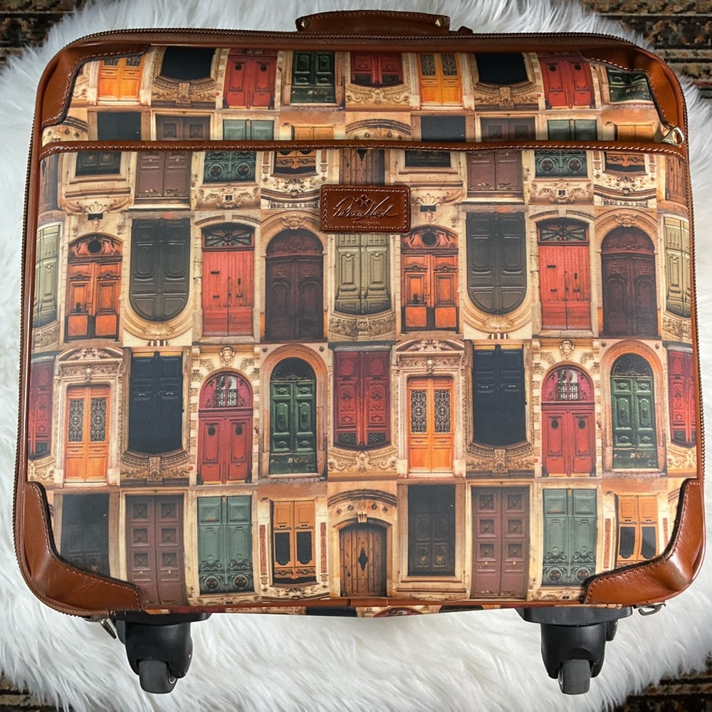 Patricia Nash Velino Trolley Doorways to Italy - Picture 2 of 11
